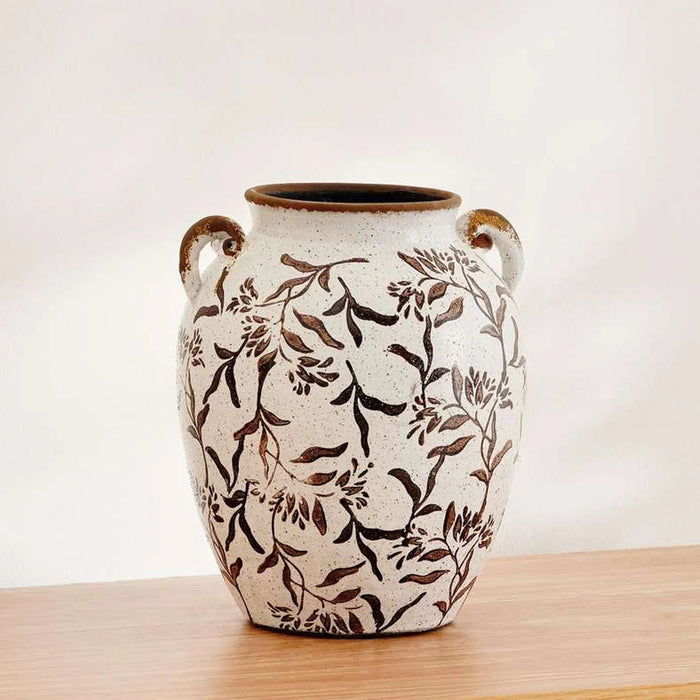 Coventry Ceramic Vase 20.5X20.5X26Cm - Brown