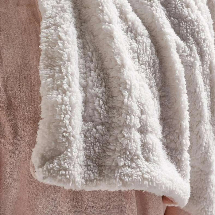 Cozevia Flannel Blanket 220X240Cm - Blush Pan Home