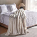 Cozevia Flannel Blanket 220X240Cm - Cream Pan Home