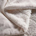 Cozevia Flannel Blanket 220X240Cm - Cream Pan Home
