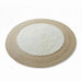 Cozy Corn Shaggy Round Rug 120Cm Round -Natural/White Pan Home