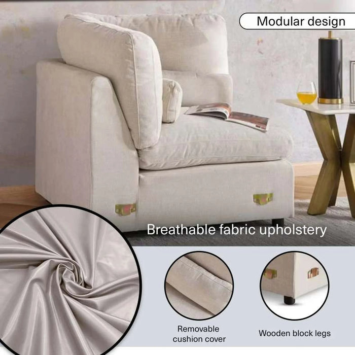 Cozy Corner Modular Sofa - Beige