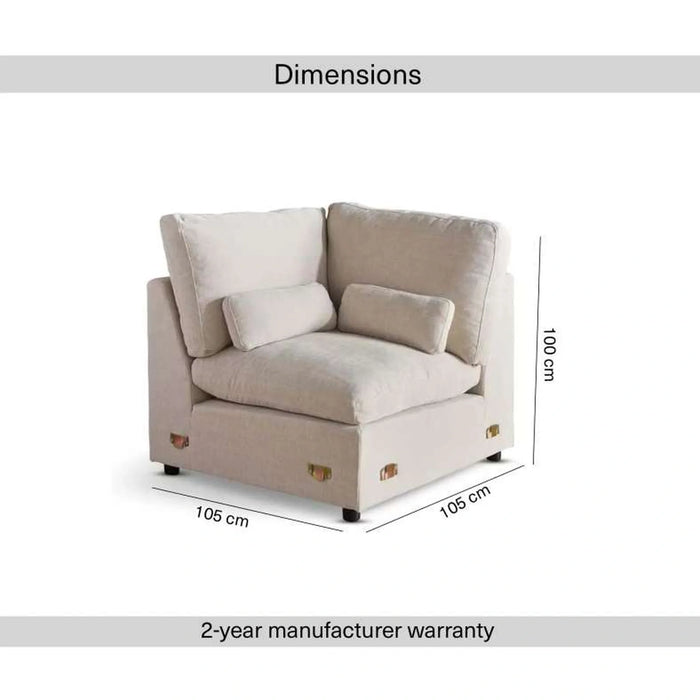 Cozy Corner Modular Sofa - Beige