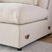 Cozy Left Arm Single Seater Modular Sofa - Beige Pan Home