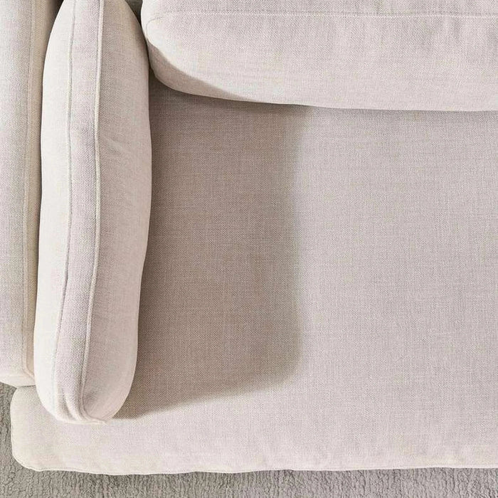 Cozy Left Arm Single Seater Modular Sofa - Beige Pan Home