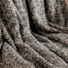 Cozy Linen Textured Soft Fringed Throw 125X150Cm - Navy Pan Home