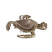Crab Decor D16.5X2.5Cm-Gold Pan Home
