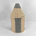Crayon Rope Storage Basket 25X46Cm -Grey Pan Home