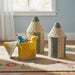 Crayon Rope Storage Basket 25X46Cm -Yellow Pan Home