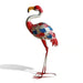 Crest Metal Flamingo Garden Decor 30.5X18.4X78.7Cm - Multicolor Pan Home