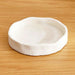 Crest Textured Soap Dish 12X12X2 Cm - Cream Pan Home