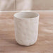 Crest Textured Waste Bin - Cream Pan Home