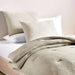 Crimp Loft Textured 3-Piece King Comforter Set 240X260Cm - Beige Pan Home