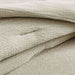 Crimp Loft Textured 3-Piece King Comforter Set 240X260Cm - Beige Pan Home
