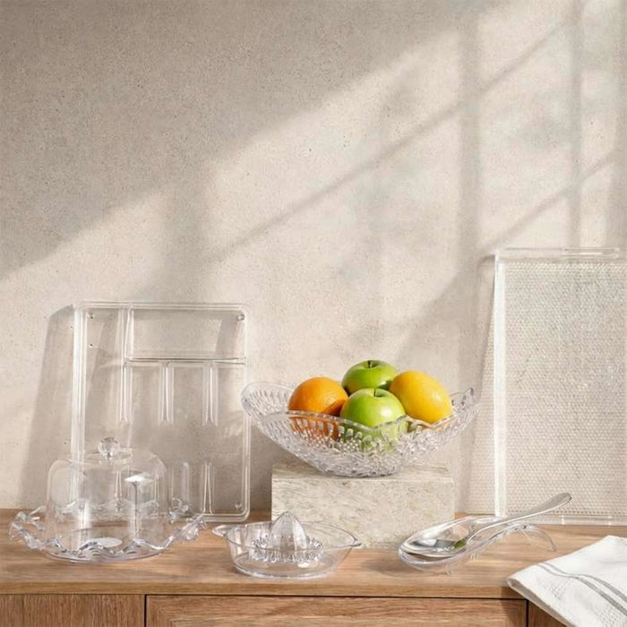 Crysta Serving Tray 43.5X29X4.4Cm -Clear Pan Home