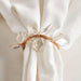 Crystal Star 4 Piece Napkin Ring Set 4.5X4Cm- Copper Pan Home