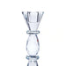 Crystal Taper Candle Holder 8X8X24.5Cm- Clear Pan Home