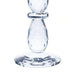 Crystal Taper Candle Holder 8X8X24.5Cm- Clear Pan Home