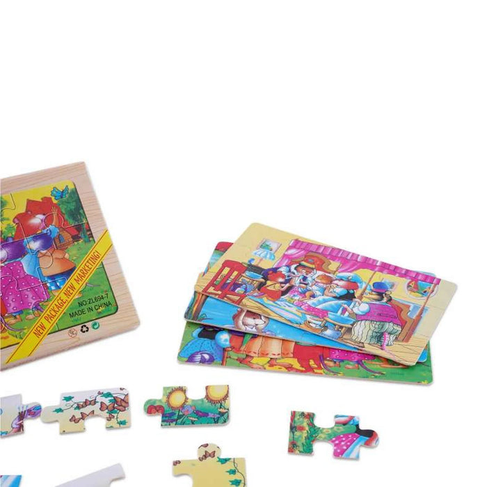 Curio Educational Puzzle Assorted Booklet 20X13Cm - Natural
