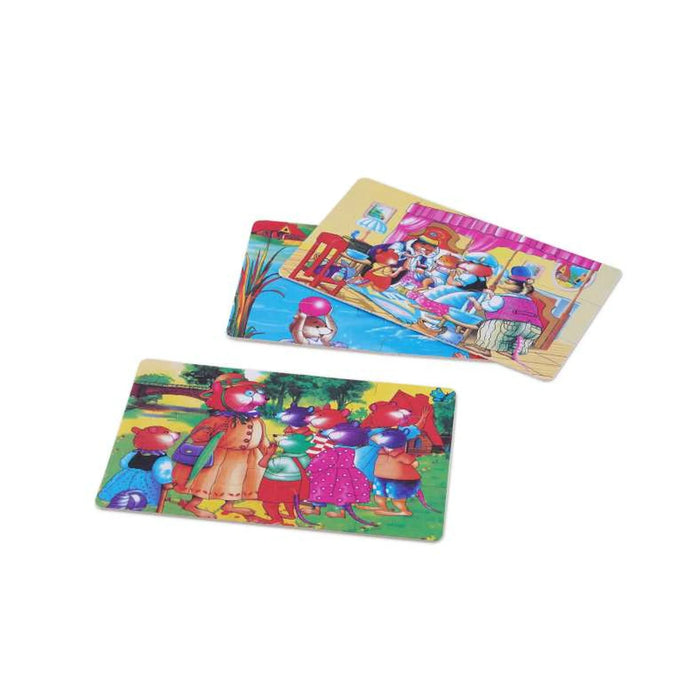 Curio Educational Puzzle Assorted Booklet 20X13Cm - Natural