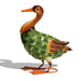 Daffy Metal Duck With Head Forward 29.2X15.9X26.8Cm - Green Pan Home