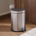 Daily Soft Close Metal Pedal Bin - Chrome Pan Home