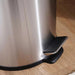 Daily Soft Close Metal Pedal Bin . 20L - Chrome Pan Home