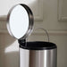 Daily Soft Close Metal Pedal Bin 36X30.2X62.5Cm 30L - Chrome Pan Home