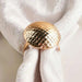 Dainty Ring 4 Piece Napkin Ring Set 5X4Cm- Amber Pan Home