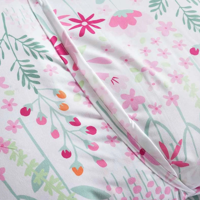 Daisy Bloom 3-Piece Full Comforter Set 160X220Cm - Pink