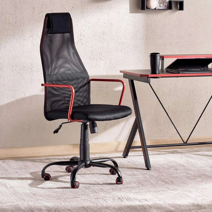 Dale Gaming Chair - Black & Red