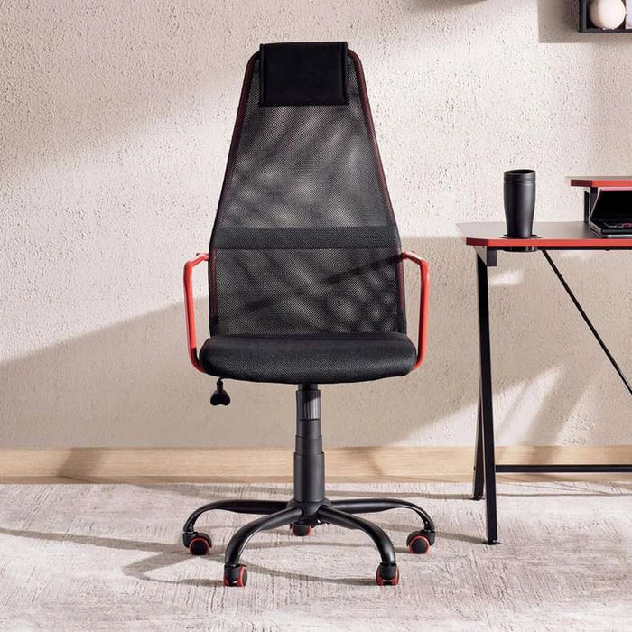 Dale Gaming Chair - Black & Red