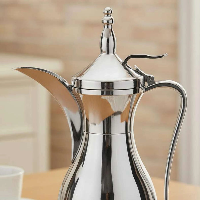 Dallah Flask 1L -Chrome