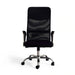Dallyn Office High Back Chair Mesh And Fabric- Black Pan Home