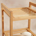 Danfold 3-Tier Bamboo Bath Rack - Natural Pan Home