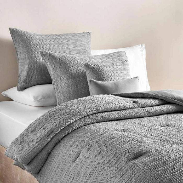 Danica 5-Piece Waffle Full Comforter Set 160X220Cm - Beige