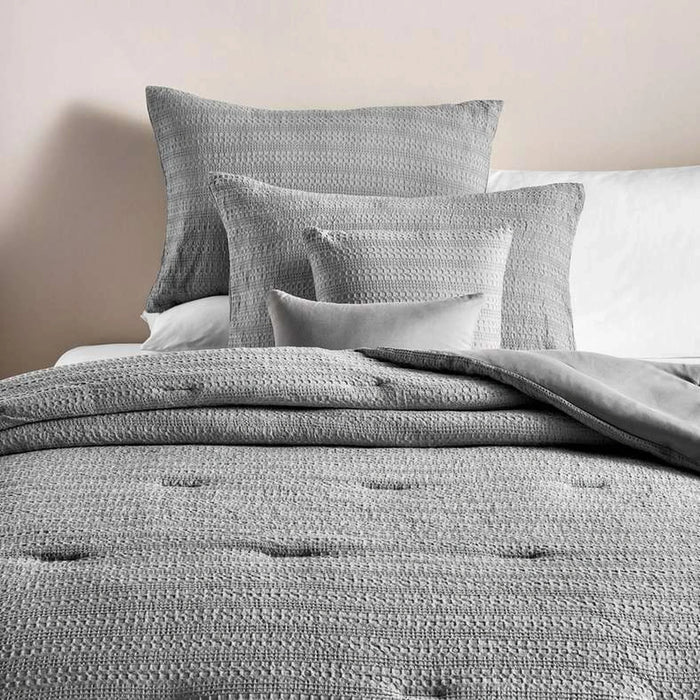 Danica 5-Piece Waffle Full Comforter Set 160X220Cm - Beige