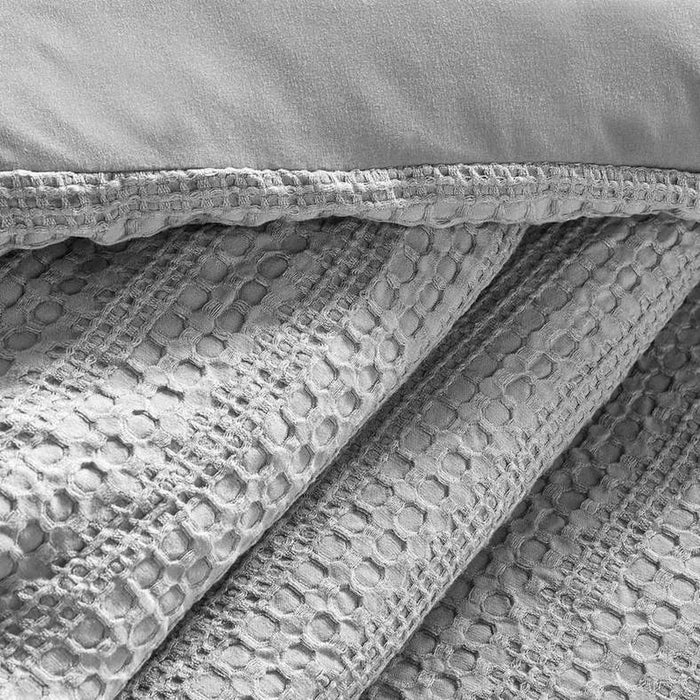 Danica 5-Piece Waffle Full Comforter Set 160X220Cm - Beige