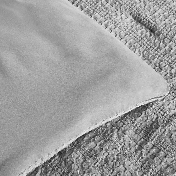 Danica 5-Piece Waffle Full Comforter Set 160X220Cm - Beige