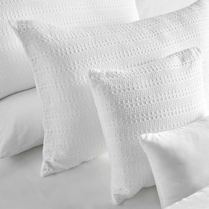Danica 5-Piece Waffle Full Comforter  Set 160X220Cm - White