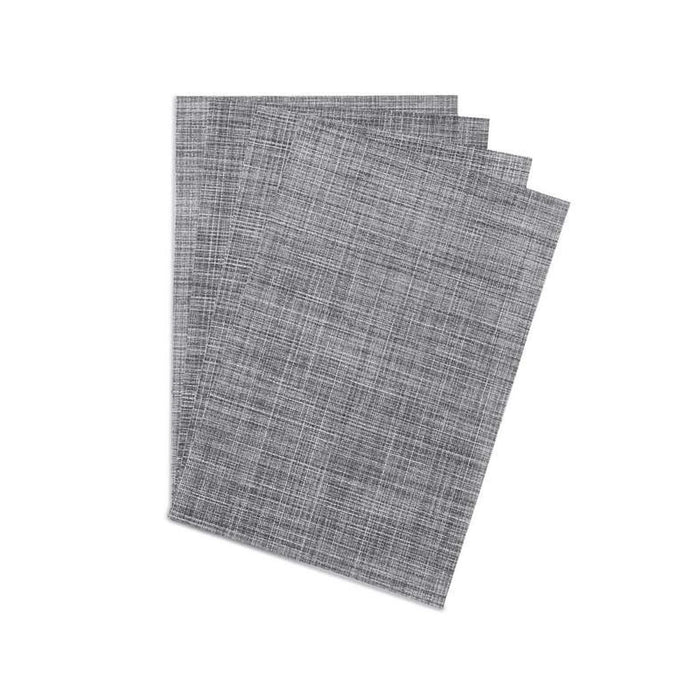 Dapple 4-Piece Woven Placemat Set 30X45Cm - Black