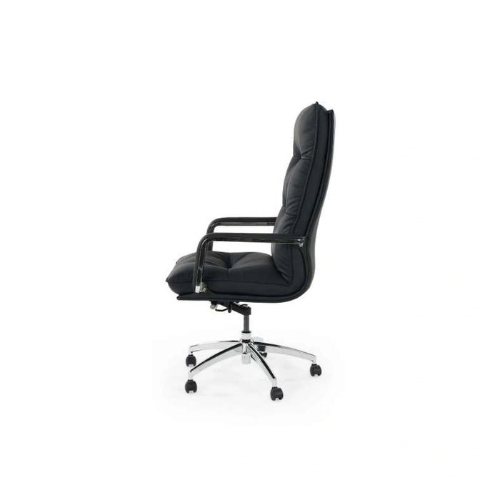 Darcie Office High Back Chair - Black Pan Home