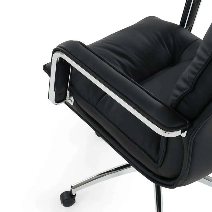 Darcie Office High Back Chair - Black Pan Home