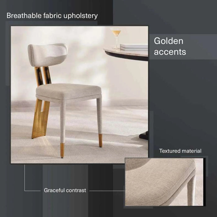 Darl Dining Chair - Beige