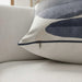 Darwin Printed Down Alternative Filled Cushion 50X50Cm - Pearl Blue Pan Home