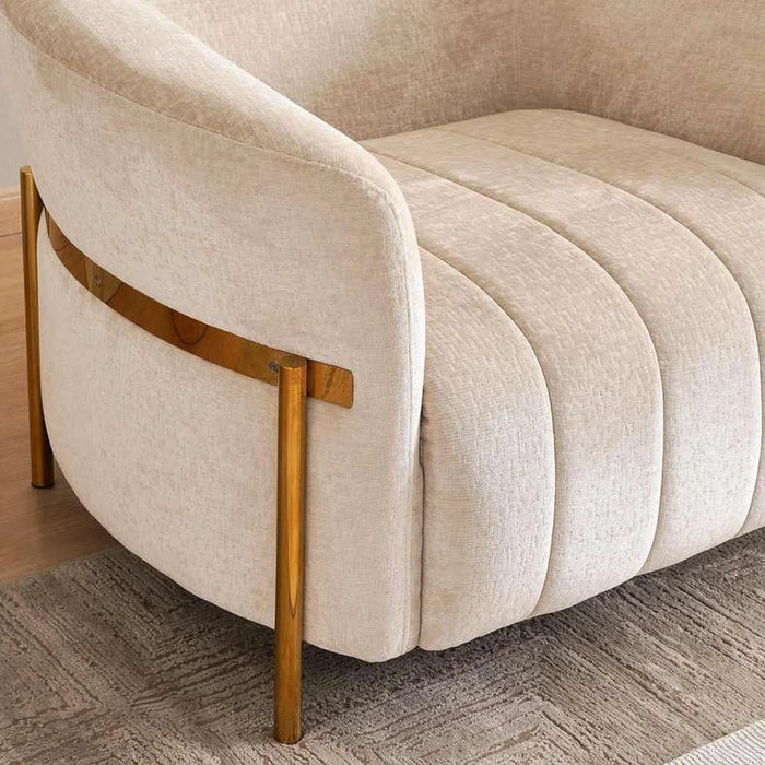 Daryol Single Seater Sofa - Beige