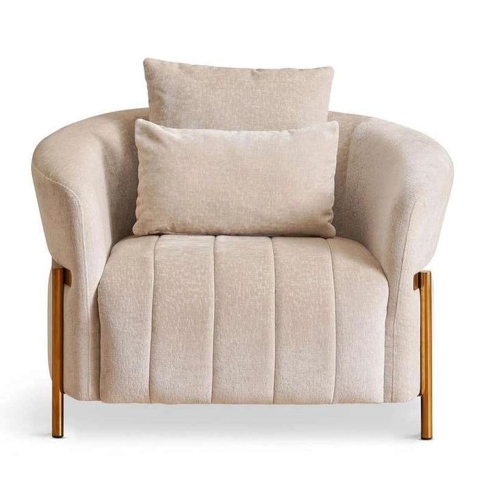 Daryol Single Seater Sofa - Beige