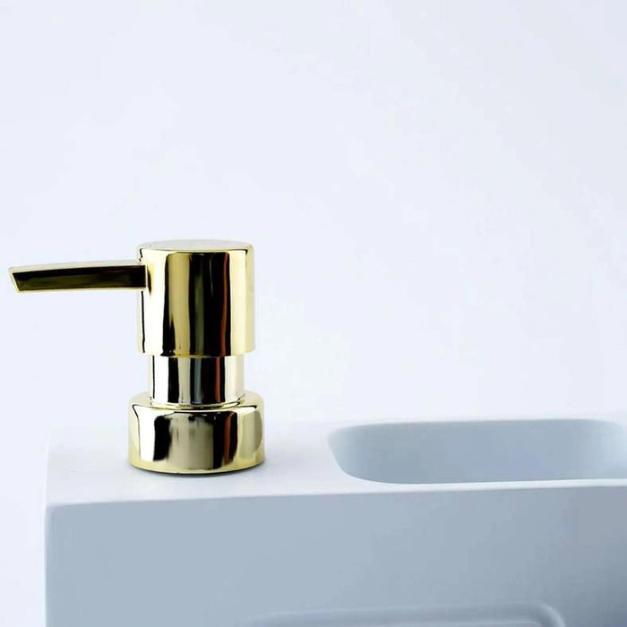 Davis Dish Wash Liquid Dispenser With Scrubber Holder 16X7.2X15.1Cm-White Pan Home