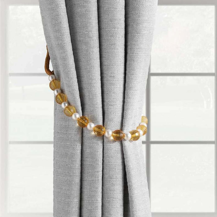 Dazzle Pearl Tieback 72Cm- Gold