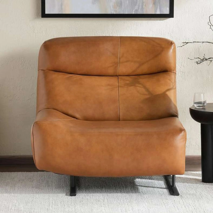 Delano Left Armless Single Seater - Brown